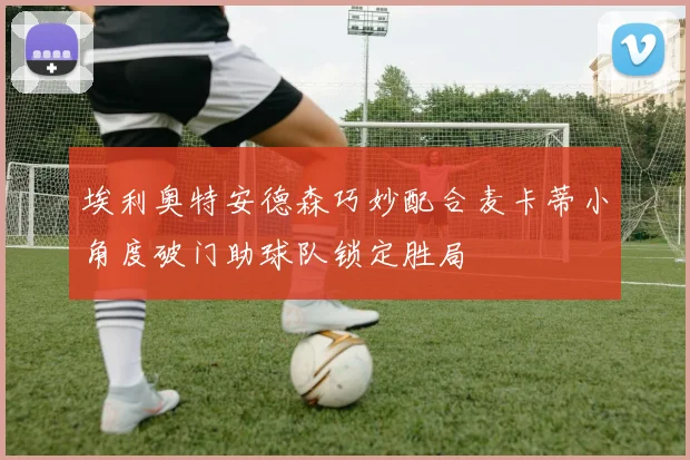埃利奥特安德森巧妙配合麦卡蒂小角度破门助球队锁定胜局